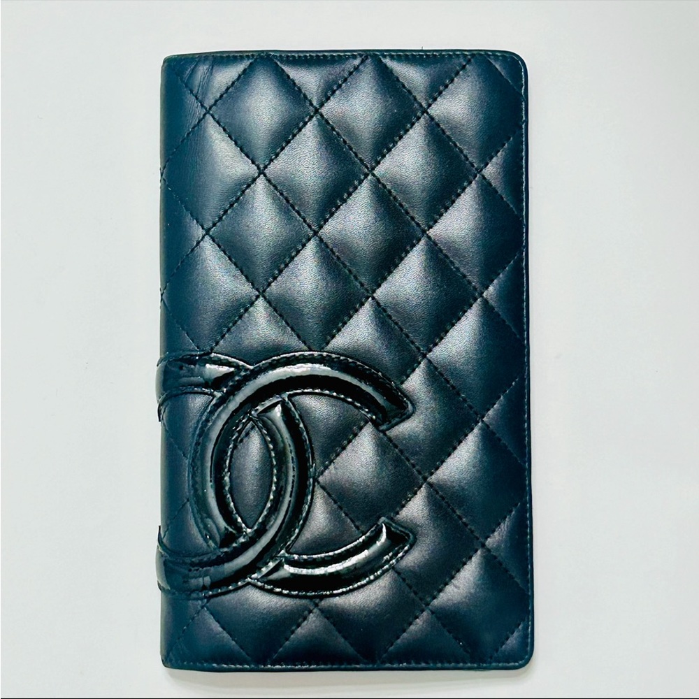 VTG Chanel Cambon Yen Wallet